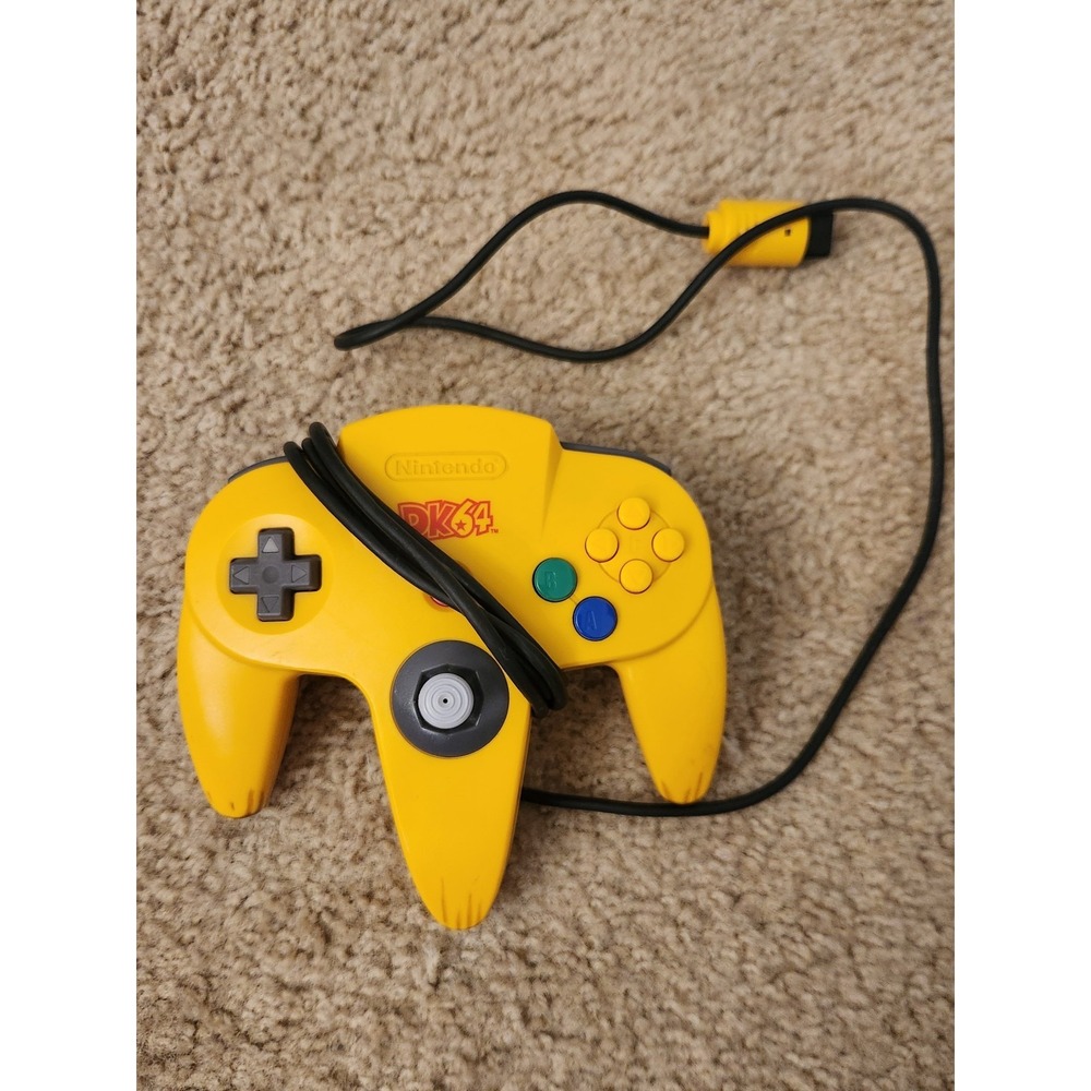 Yellow Banana Control N64 Donkey Kong Tested